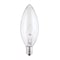 Westinghouse Westinghouse 25 W Torpedo B9.5 Decorative Incandescent Bulb E12 (Candelabra) Warm White 2 pk 3782 - alternate 1